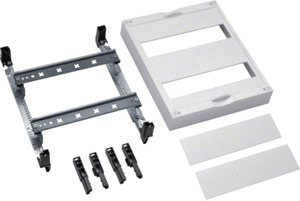 BLOK DLA PÓL LICZNIKOWYCH Z SZYNAMI NOŚNYMI O ROZSTAWIE 125 MM 300X250MM UNIVERS  - UD21A4 - HAGER - BERKER
