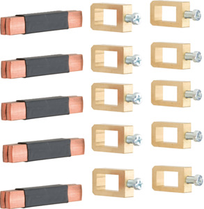ŁĄCZNIK SZYN ZBIORCZYCH 12X10MM 5-POLOWA 40MM UNIVERS  - UM05B - HAGER - BERKER