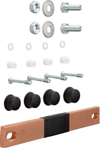 ŁĄCZNIK SZYN ZBIORCZYCH 30X5/10MM 1-POLOWY 60MM UNIVERS  - UM05F - HAGER - BERKER