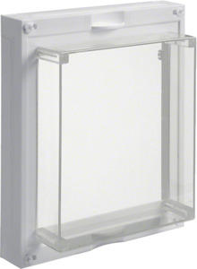 POKRYWA DO PODSTAWY NH2 NA SZYNACH ZBIORCZYCH 40MM SZYBA TRANSPARENTNA 300X250 UNIVERS N  - US21B5 - HAGER - BERKER