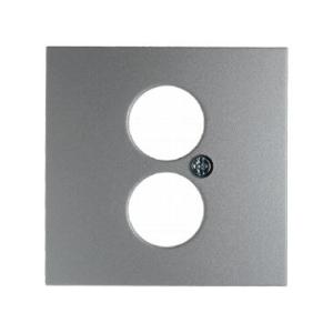 ELEMENT CENTRALNY DO GNIAZDA GŁOŚNIKOWEGO ALU B.1/B.7 GLAS  - 11971404 - HAGER - BERKER