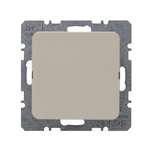 ZAŚLEPKA Z ELEMENTEM CENTRALNYM KREMOWY MODUL 2 - 67100902 - HAGER - BERKER