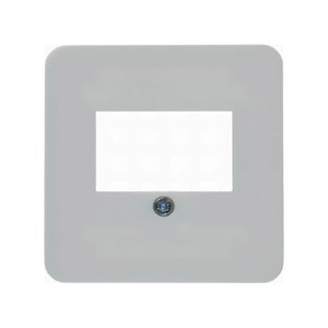 ELEMENT CENTRALNY DO GNIAZDA TAE I GŁOŚNIKOWEGO BIAŁY POŁYSK MODUL 2 *PRODUKT WYCOFANY Z OFERTY* - 68103309 - HAGER - BERKER