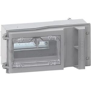 SKRZYNKA ODPŁYWOWA 63A Z PRZEZROCZYSTĄ POKRYWĄ I DRZWICZKAMI MAX 7 DIN MS - 51515067 - LEGRAND
