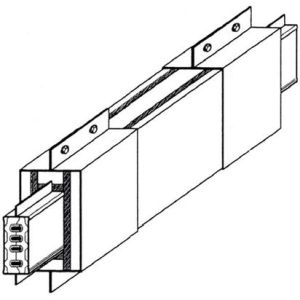 BARIERA OGNIOWA ZEWNĘTRZNA DO MOSTU TR1-RG. - 652EFB02 - LEGRAND