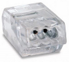 TRANSPARENTNA ZŁĄCZKA INSTALACYJNA 3 X 1,5 MM  - 273-153 - WAGO