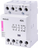 STYCZNIK MODUŁOWY 40A 4 BIEGUNY 3 STYKI NO I NC STEROWANIE 230V R 40-31 - 002463420 - ETI