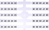 OZNACZNIK ELASTYCZNY 21-30 (EO3) (20 X 10 SZT.) - 003901756 - ETI