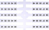 OZNACZNIK ELASTYCZNY 31-40 (EO3) (20 X 10 SZT.) - 003901758 - ETI