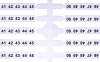 OZNACZNIK ELASTYCZNY 41-50 (EO3) (20 X 10 SZT.) - 003901760 - ETI