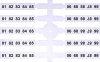 OZNACZNIK ELASTYCZNY 81-90 (EO3) (20 X 10 SZT.) - 003901768 - ETI