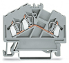 ZŁĄCZKA 3-PRZEWODOWA 2,5 MM2 SZARA. - 280-641 - WAGO