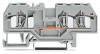 ZŁĄCZKA 3-PRZEWODOWA 4 MM2 SZARA. - 281-681 - WAGO