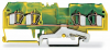 ZŁĄCZKA PE 4-PRZEWODOWA 4 MM2 ŻÓŁTO-ZIELONA. - 281-657 - WAGO