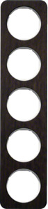 RAMKA PIĘCIOKROTNA DĄB/BIAŁY R.1 - 10152359 - HAGER - BERKER