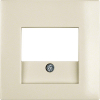 ELEMENT CENTRALNY DO GNIAZDA TAE I GŁOŚNIKOWEGO KREMOWY POŁYSK S.1 - 10338912 - HAGER - BERKER