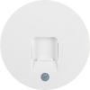 ELEMENT CENTRALNY Z ZASUWĄ CHRONIĄCĄ PRZED KURZEM BIAŁY POŁYSK R.1/R.3  - 11702089 - HAGER - BERKER