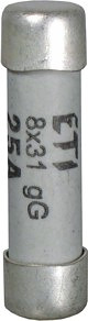 WKŁADKA BEZPIECZNIKOWA 4A 8X32 CYLINDRYCZNA AM - 002611003 - ETI