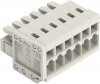 WTYK SPRĘŻYNOWY RASTER 3,5MM 2-TOROWY JASNOSZARY - 734-102 - WAGO