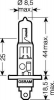 ŻARÓWKA SAMOCHODOWA 12V 55W P14.5S LIGHT@DAY (64150D) - 4050300773834 - OSRAM