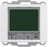REGULATOR TEMPERATURY ZE STEROWANIEM CZASOWYM I ELEMENTEM CENTRALNYM BIAŁY ARSYS - 20440069 - HAGER - BERKER