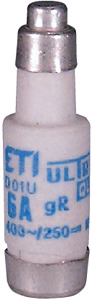 WKŁADKA BEZPIECZNIKOWA 10A ULTRASZYBKA D01UQ10A - 004311004 - ETI