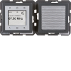 RADIO TOUCH KOMPLET ANTRACYT AKSAMIT Q.1/Q.3 - 28806086 - HAGER - BERKER