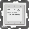 RADIO TOUCH BIAŁY AKSAMIT Q.1/Q.3 - 28846089 - HAGER - BERKER