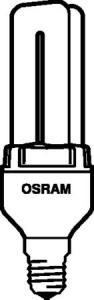 ŚWIETLÓWKA KOMPAKTOWA E14 8W/827 DULUX EL - 4008321068309 - LEDVANCE ( OSRAM)