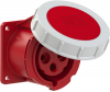 GNIAZDO TABLICOWE 32A 400V 3P+Z 75X75MM IP67 - 3242-6 - PCE
