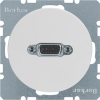 GNIAZDO VGA BIAŁY POŁYSK R.1/R.3 - 3315402089 - HAGER - BERKER