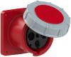 GNIAZDO 125A 3P+Z 400V TABLICOWE PROSTE IP67 120X120MM - 344-6 - PCE
