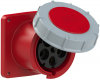 GNIAZDO 125A 3P+Z+N 400V TABLICOWE PROSTE IP67 120X120MM - 345-6 - PCE