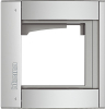 RAMKA Z UCHWYTEM DO PANELI SFERA - 1 MODUŁ - ALUMINIUM - 350211 - LEGRAND