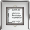 OBUDOWA NATYNKOWA Z DASZKIEM DO PANELI SFERA - 1 MODUŁ - ALUMINIUM - 350611 - LEGRAND