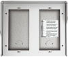 OBUDOWA NATYNKOWA Z DASZKIEM DO PANELI SFERA - 4 MODUŁY - ALUMINIUM - 350641 - LEGRAND