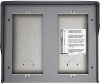 OBUDOWA NATYNKOWA Z DASZKIEM DO PANELI SFERA - 4 MODUŁY - STALOWOSZARA - 350643 - LEGRAND