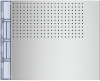 PLAKIETKA MODUŁU FONICZNEGO PODSTAWOWEGO - BEZ PRZYCISKÓW - ALUMINIUM SFERA - 351001 - LEGRAND