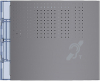 PLAKIETKA MODUŁU TELELOOP - STALOWOSZARA SFERA - 352703 - LEGRAND