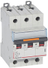 WYŁĄCZNIK NADPRĄDOWY C 10A 3-POLOWY 25KA DX3 S323 - 409780 - LEGRAND