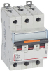 WYŁĄCZNIK NADPRĄDOWY C 25A 3-POLOWY 25KA DX3 S323 - 409783 - LEGRAND