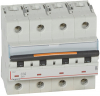 WYŁĄCZNIK NADPRĄDOWY C 32A 4-POLOWY 25KA DX3 S324 - 409797 - LEGRAND