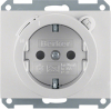 GNIAZDO SCHUKO Z WYŁĄCZNIKIEM RÓŻNICOWYM ALU K.5  - 47087003 - HAGER - BERKER