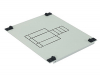 OSŁONA 1XEB2/ED2 125,160,250A 3 POLOWA I 4 MODUŁY (250X300) CP 1-2 E12 M  - 001101481 - ETI