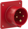 WTYCZKA 16A 380V 3P+Z TABLICOWA IP44 - 614-6 - PCE
