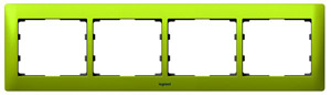 RAMKA POCZWÓRNA POZIOMA MAGIC GREEN SISTENA LIFE - 771924 - LEGRAND