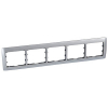 RAMKA PIĘCIOKROTNA POZIOMA ALUMINIUM SISTENA LIFE - 771955 - LEGRAND