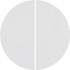 PRZYCISK POCZWÓRNY DO ŚCIEMNIACZA PRZYCISKOWEGO QUICKLINK BIAŁY POŁYSK R.1/R.3/R.CLASSIC/SERIE 1930/GLAS KNX RF  - 85648139 - HAGER - BERKER