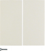 PRZYCISK POCZWÓRNY DO ŚCIEMNIACZA PRZYCISKOWEGO QUICKLINK KREM POŁYSK S.1 KNX RF  - 85648182 - HAGER - BERKER