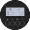 ŻALUZJOWY ŁĄCZNIK CZASOWY QUICKLINK CZARNY POŁYSK R.1/R.3 KNX RF  - 85745131 - HAGER - BERKER